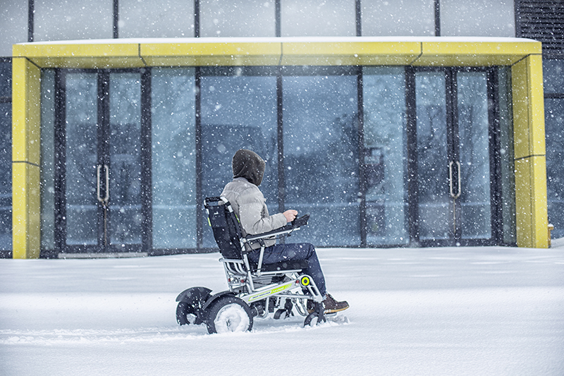 Electric Automatic Folding Wheelchair