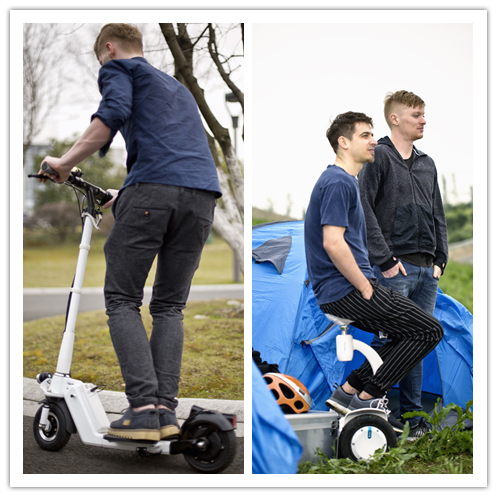 self-balancing electric scooter