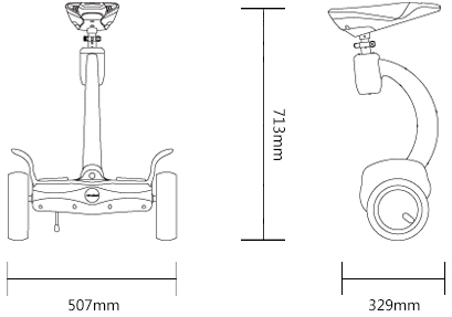 double-wheels electric scooter