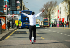 This two-day Airwheel UK tour made a sensation in UK.