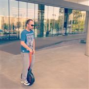 Airwheek Mario enjoying his new Airwheel x8 :) - TopWheels