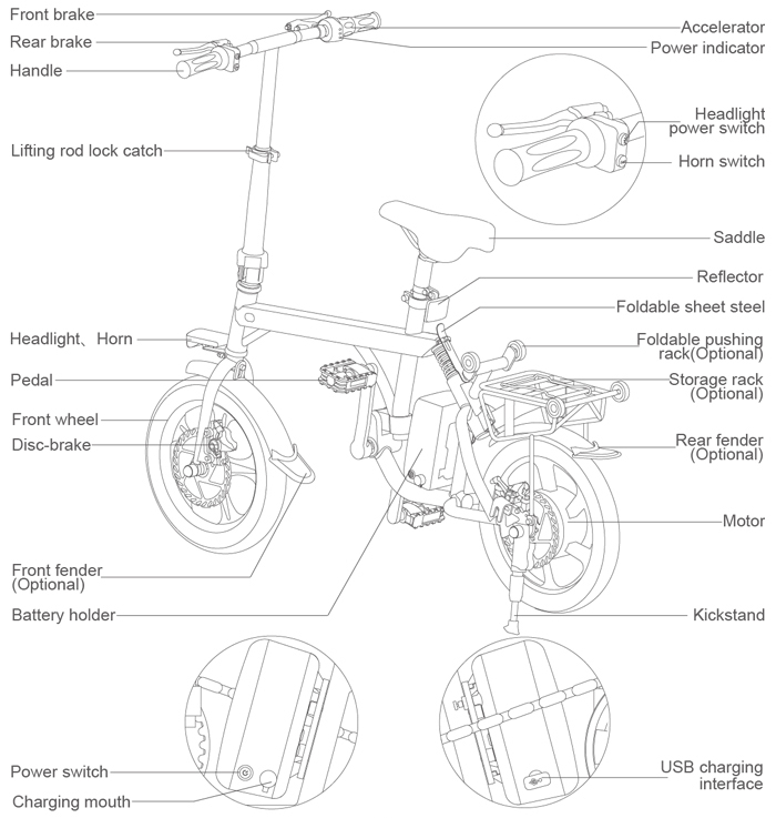 Airwheel R3 citizen e-bike