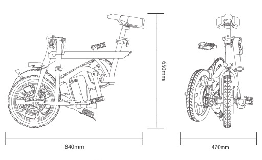 Airwheel R3electric assist bicycle 